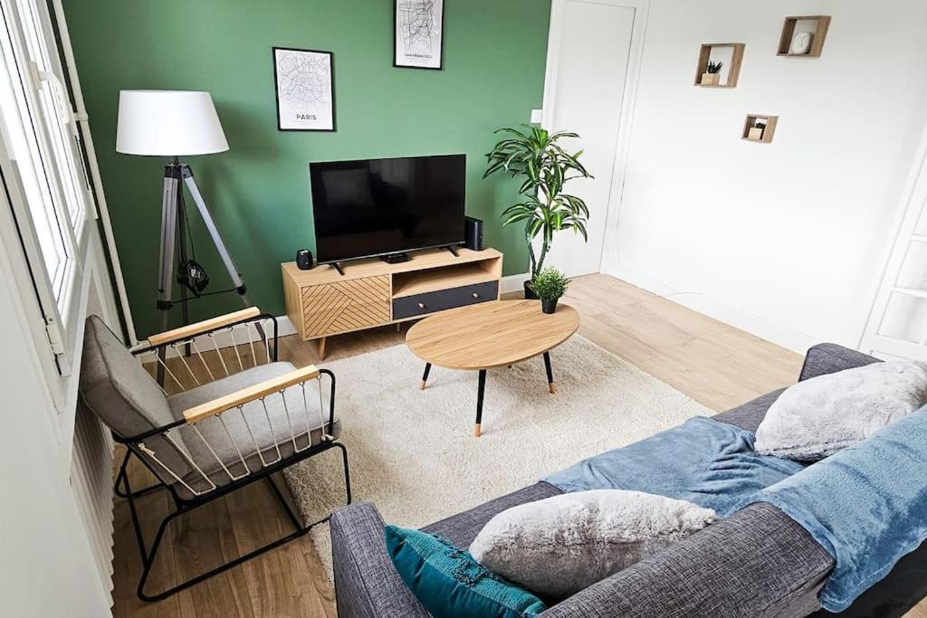 C'Est Chez Maurice! 4 Ch Wifi Balcon Parking Free Apartment Saint-Etienne  Exterior photo